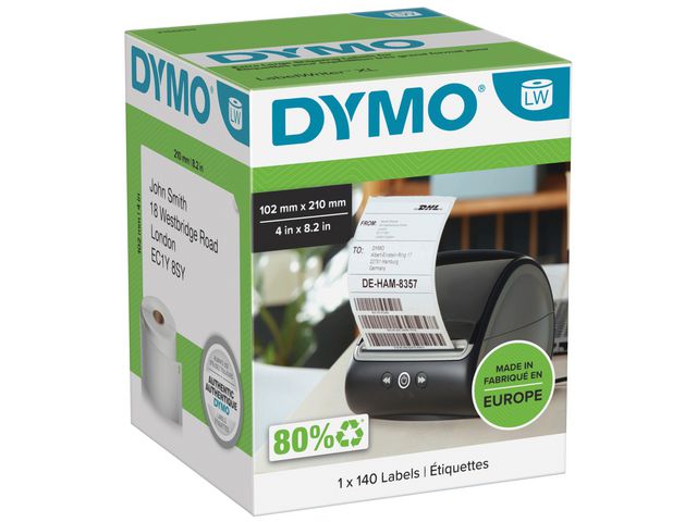 Etikett DYMO Frakt 102x210 mm 140/fp